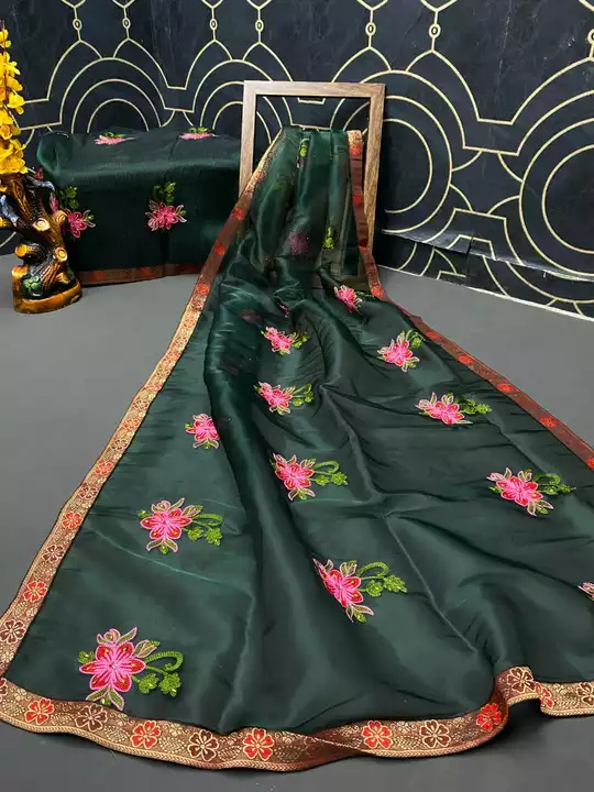Net work fency Sarees  uploaded by satyam textaile on 9/29/2022