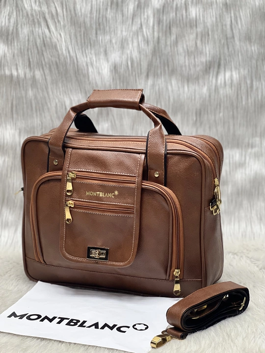 Mont Blanc laptop bag uploaded by business on 9/29/2022