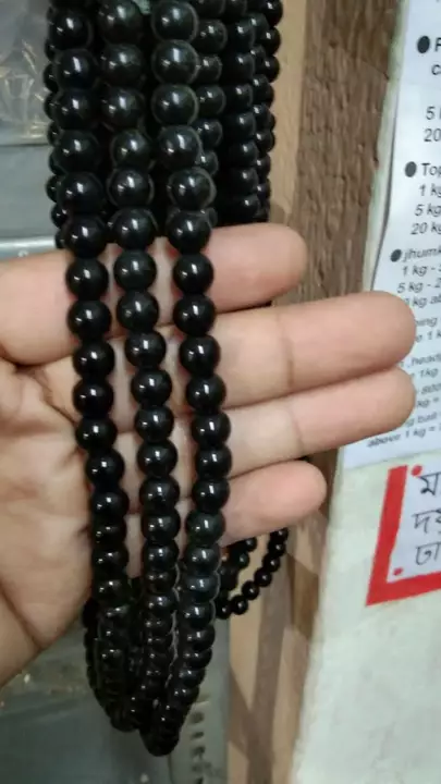 Round black Beads uploaded by A.I.H GLASS BEADS INDUSTRIES on 9/29/2022