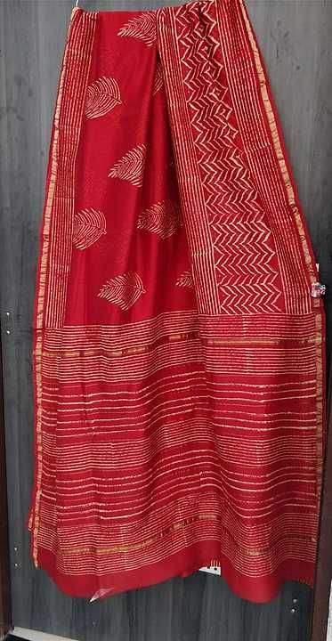 Post image Hand Block Printed Chanderi Silk Saree

✴Bagru Print

✴Natural and Vegetable Dye

Length: 6.50 mtrs including blouse

📲 Connect for rates: 7385522836

#handblockprinting #handblock
#handblockprints #chanderi #chanderisilk #sareeblouse #sareesofinstagram #sareefashion #chanderisarees #womenfashion #traditionalwear #ethnicwear #insiantextile #indianhandlooms #wholeseller #Retailer #exporter #onlineshopping #womeninbusiness #vocalforlocal