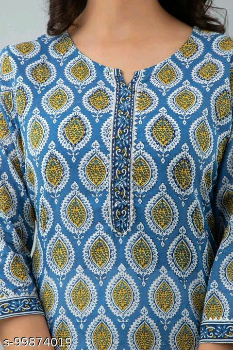 Cotton printed suit uploaded by Karni collection on 9/29/2022
