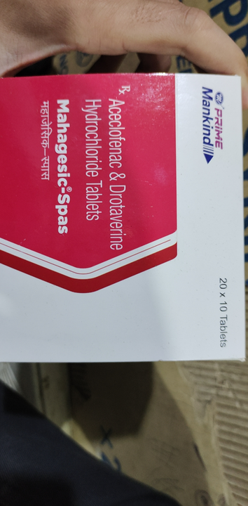 Mahagesic-Spas Tablets (Wholesale) uploaded by Shree Kapaleshwar Pharmaceutical Distributors  on 9/29/2022