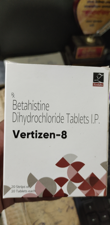 Vertizen-8 Tablet (Wholesale) uploaded by Shree Kapaleshwar Pharmaceutical Distributors  on 9/29/2022