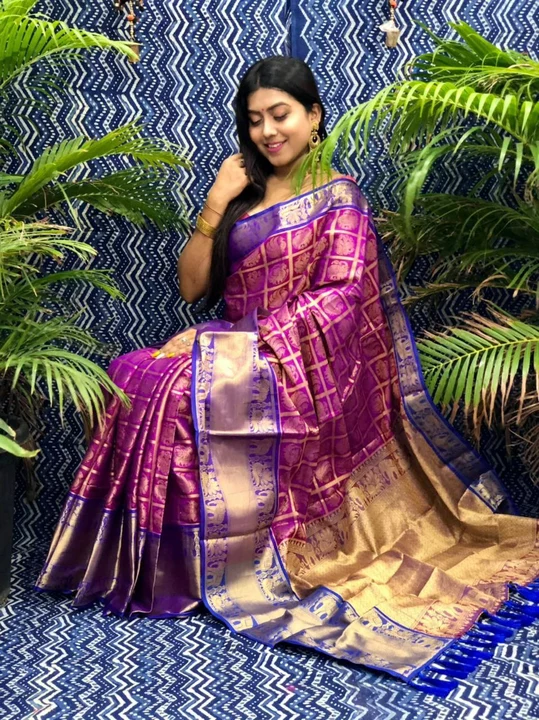 Kanchipuram saree uploaded by GS Traders on 9/29/2022