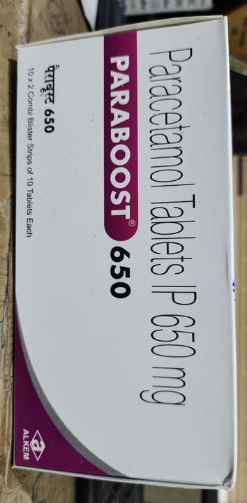 PARABOOST-650 Tablets (Wholesale) uploaded by Shree Kapaleshwar Pharmaceutical Distributors  on 9/29/2022