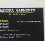 Business logo of Ashoka garments