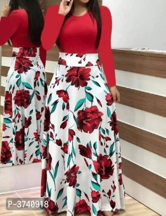FLORAL PRINTED MAXI DRESSES uploaded by SIRI SHOPPING MALL on 9/29/2022