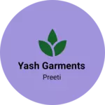 Business logo of Yash garments