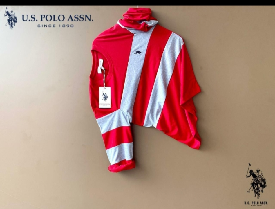 US POLO PREMIUM QUALITY CUT & SEW MEN’S FULL SLEEVE  T-SHIRTS uploaded by Outlook Fashions on 9/29/2022