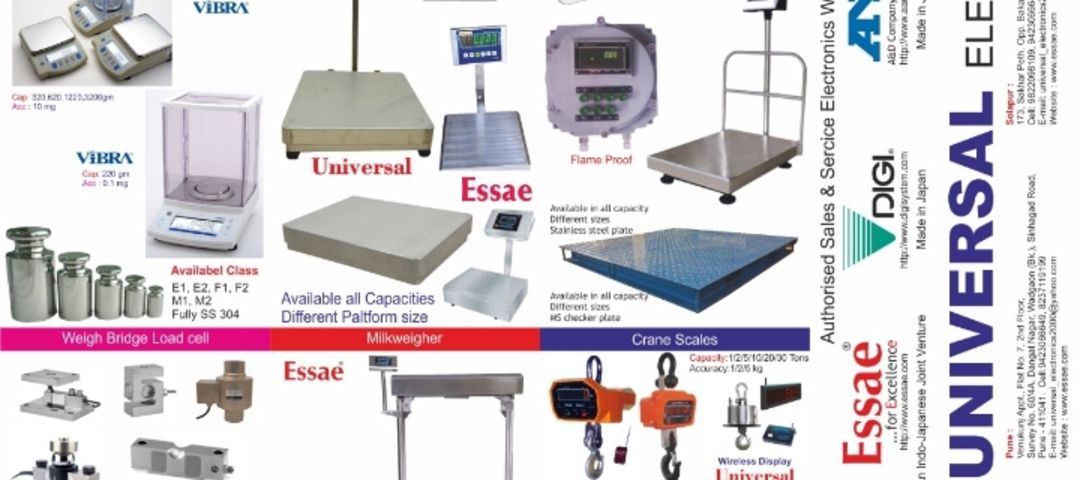 Visiting card store images of Universal Electronics