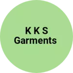 Business logo of K k s garments
