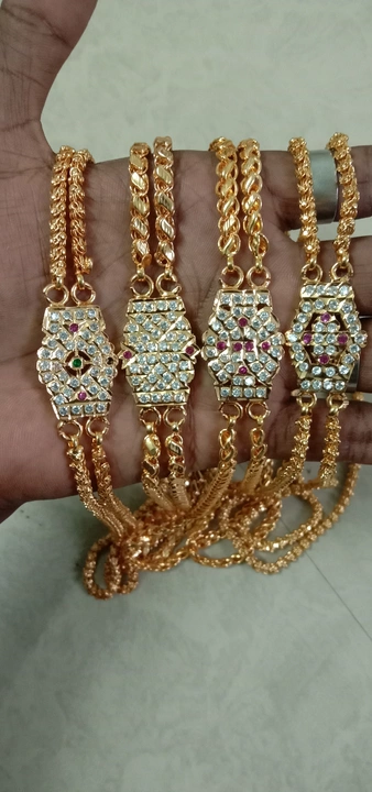 Impon dollar double layer chain uploaded by SRK gold covering on 9/30/2022