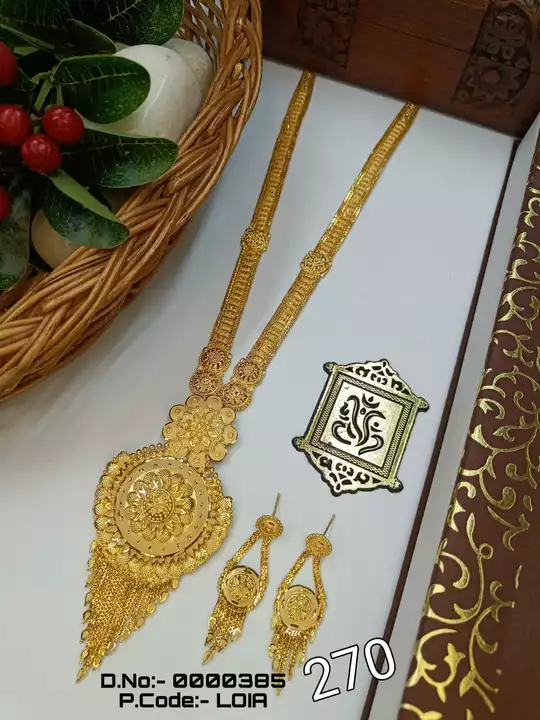 One Gram Premium Quality Long Sets uploaded by Fansy Jewellery  on 9/30/2022