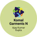 Business logo of Komal garments n collection