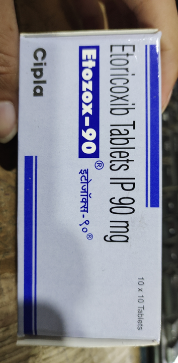 Etozox-90 Tablets (Wholesale)  uploaded by Shree Kapaleshwar Pharmaceutical Distributors  on 9/30/2022