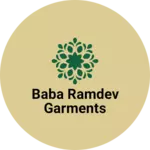 Business logo of Baba Ramdev garments