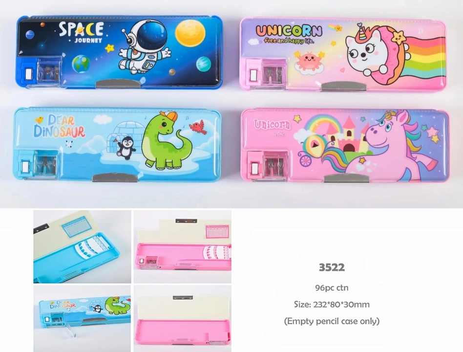 SPACE, DINOSAUR, UNICORN MAGNETIC PENCIL CASE uploaded by TAAJ  on 9/30/2022
