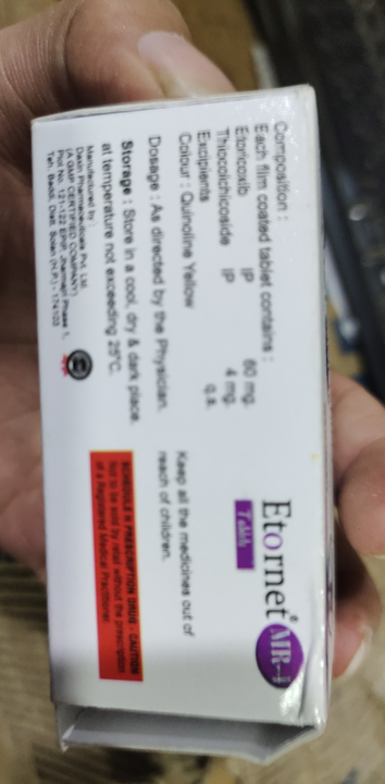 Etornet MR-4 Tablets (Wholesale)  uploaded by Shree Kapaleshwar Pharmaceutical Distributors  on 9/30/2022