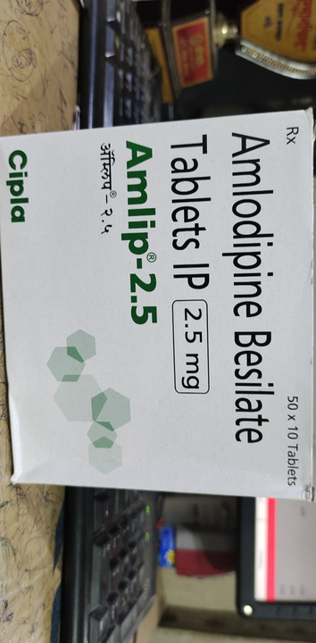Amlip-2.5 Tablets (Wholesale) uploaded by Shree Kapaleshwar Pharmaceutical Distributors  on 9/30/2022
