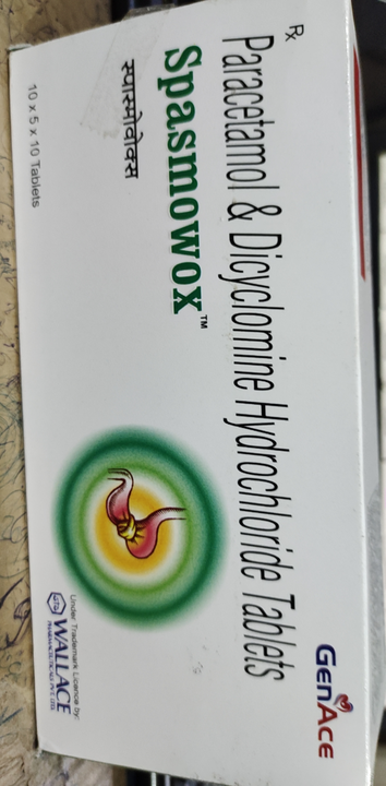 Spasmowox Tablets (Wholesale) uploaded by Shree Kapaleshwar Pharmaceutical Distributors  on 9/30/2022