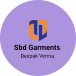 Business logo of Sbd garments
