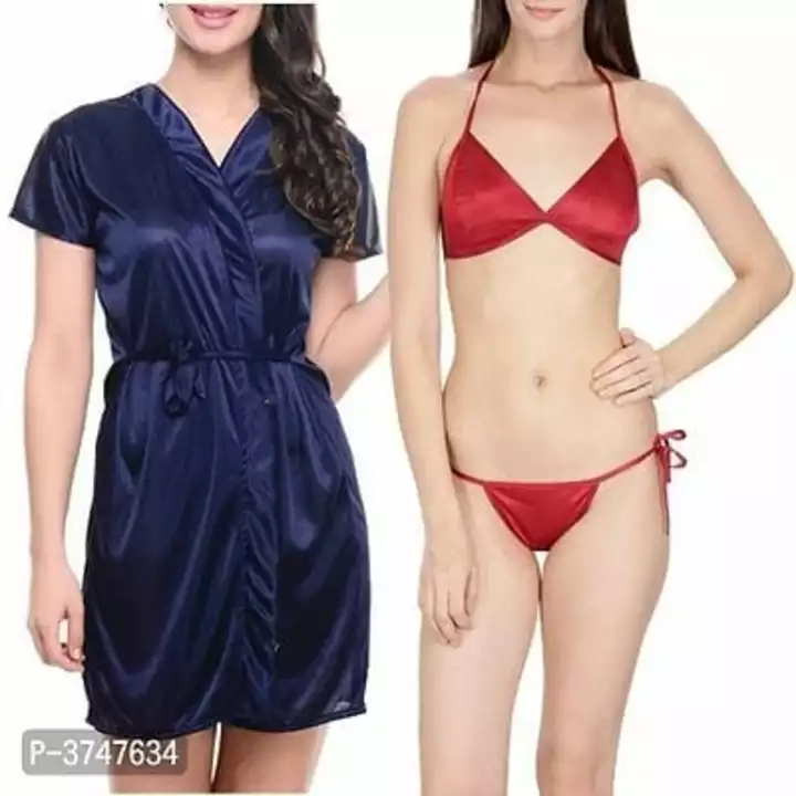 Fancy Satin Bikini set with Robe for Women

Fancy Satin Bikini set with Robe for Women

 uploaded by NV_collections on 9/30/2022