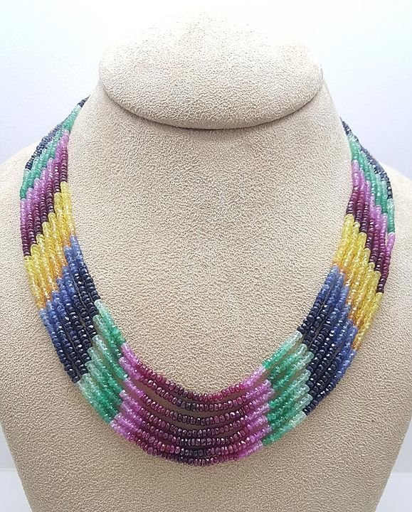 Rainbow beads strings uploaded by business on 12/31/2020