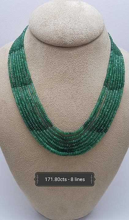 Emerald beads uploaded by business on 12/31/2020