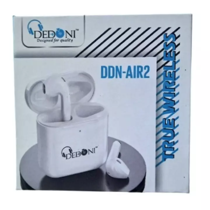 Product image with price: Rs. 370, ID: dedoni-ddn-air-2-true-wireless-airpods-2-3-hours-backup-time-36589743