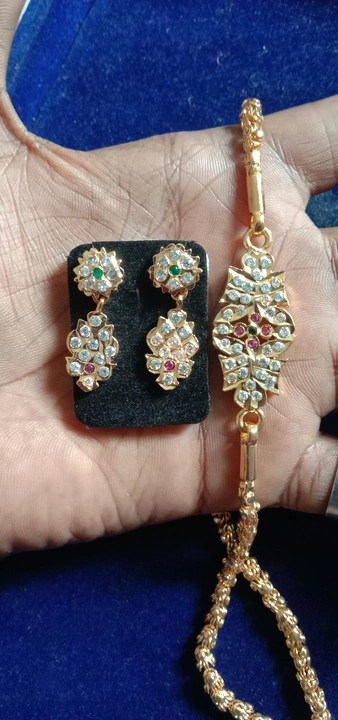 Impon dollar chain Impon earring uploaded by SRK gold covering on 9/30/2022