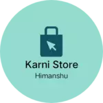 Business logo of Karni store