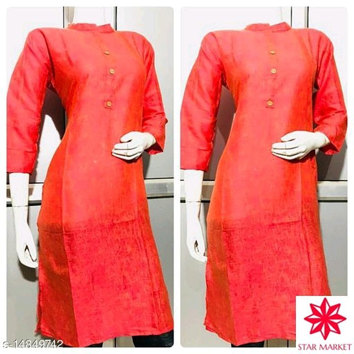 Aagam Refined Kurti  uploaded by business on 12/31/2020