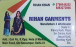 Business logo of Rihan garments
