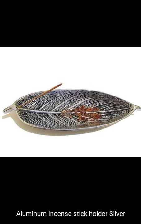 Export Quality Aluminum Incense Stick Holder Silver  uploaded by RR TRADING COMPANY on 10/1/2022
