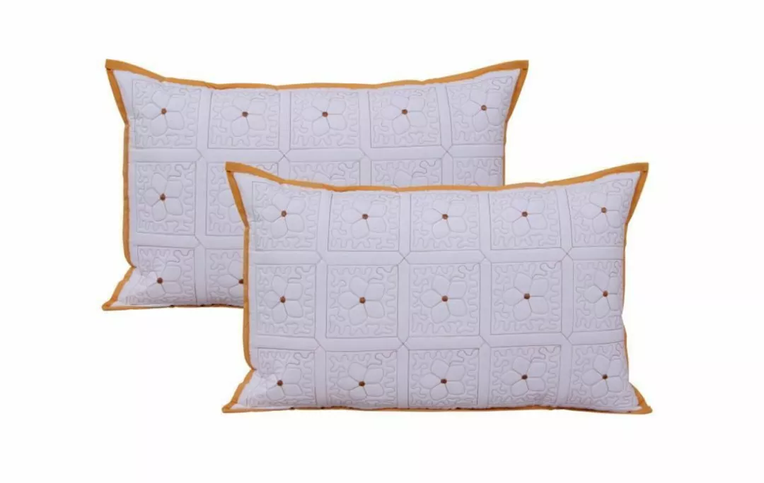 Product image of  Embroidered Cotton Pillow Cover, price: Rs. 200, ID: embroidered-cotton-pillow-cover-a5c634bd