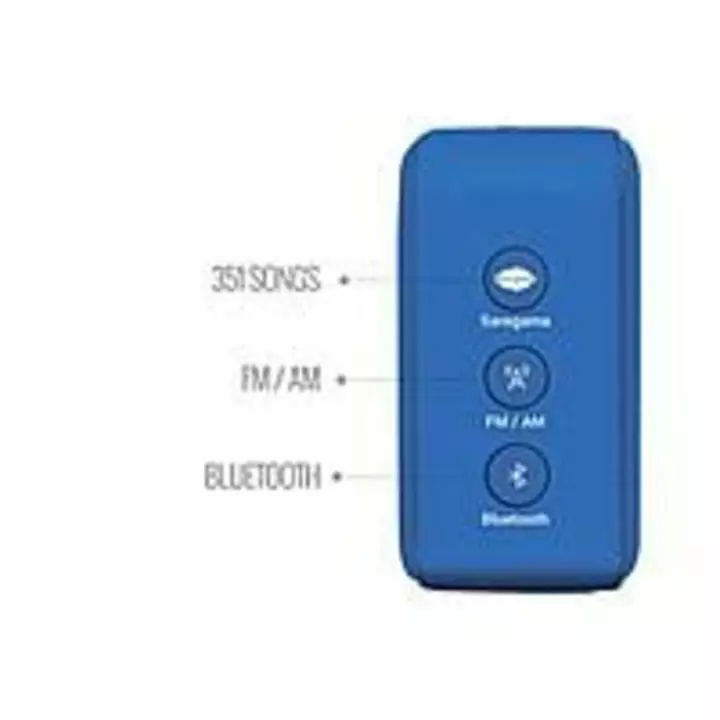 Saregama Carvaan Mini Hindi 2.0- Music Player with Bluetooth/FM/AM/AUX Skyline Blue uploaded by Techcommerce.in on 10/1/2022