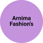 Business logo of Arnima fashion's