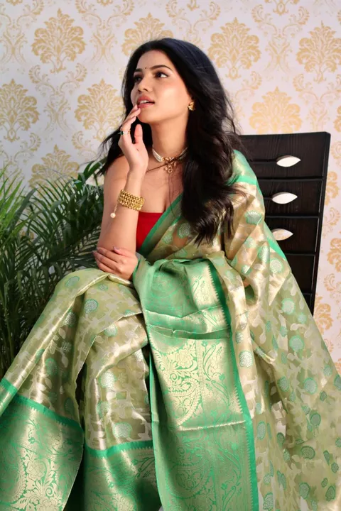 Orgenza saree uploaded by business on 10/1/2022