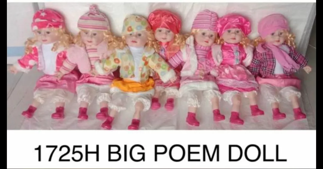 Poem doll big size  uploaded by KALYANI TOYS on 10/1/2022