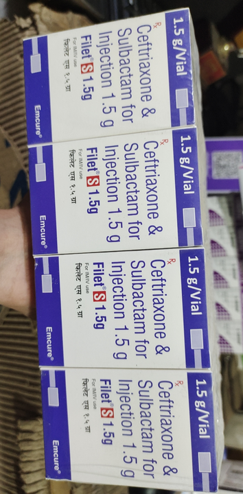 Filet S 1.5g Injection (Wholesale) uploaded by Shree Kapaleshwar Pharmaceutical Distributors  on 10/1/2022
