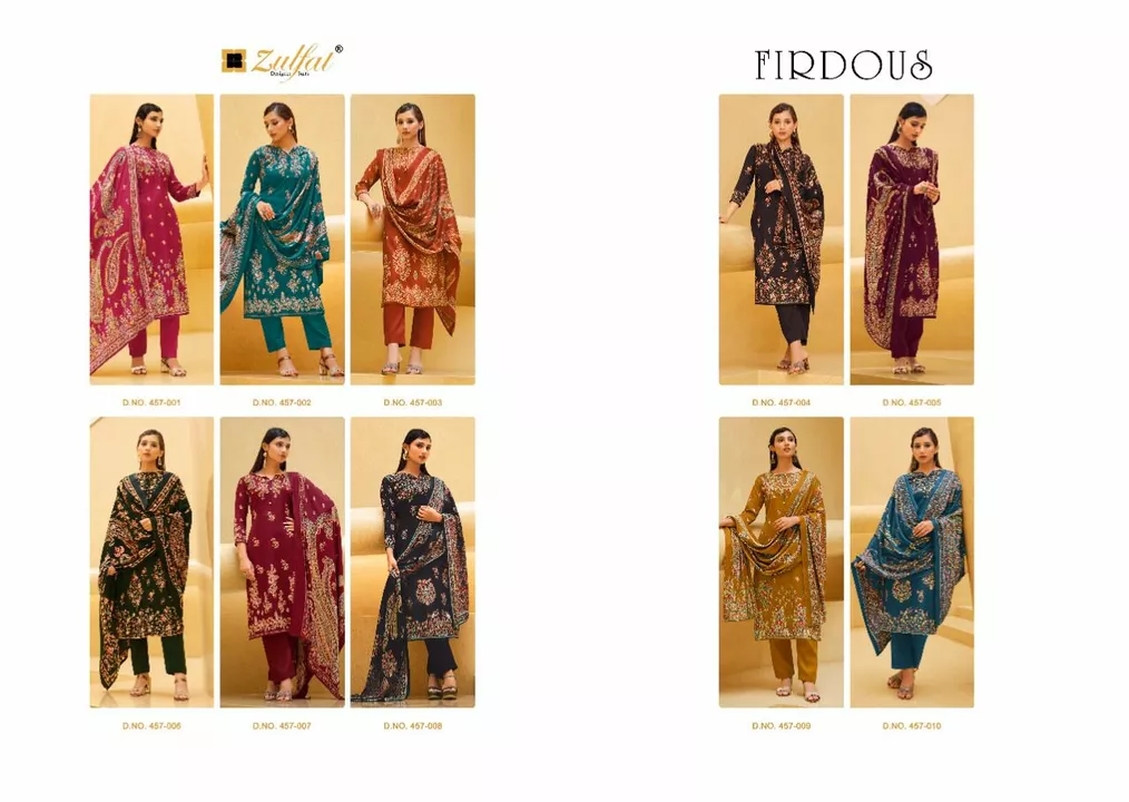 Product image of _*>•Zulfat Designer Suits•<*_ , price: Rs. 515, ID: _-zulfat-designer-suits-_-e200c433