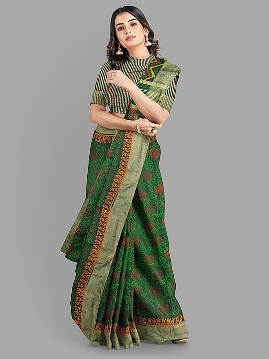 Semi silk sarees  uploaded by business on 1/1/2021