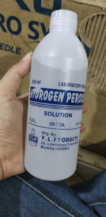 Hydrogen Peroxide Solution (Wholesale) uploaded by Shree Kapaleshwar Pharmaceutical Distributors  on 10/1/2022