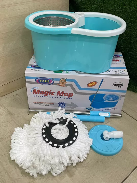 Bucket magic mop (steel jali)  uploaded by LIFE HACK on 10/1/2022