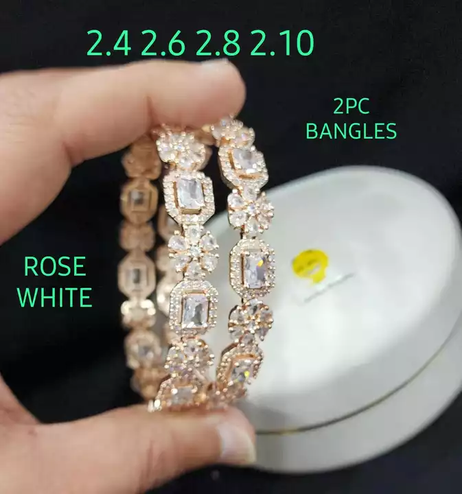 American Diamond Premium Quality Bangles  uploaded by Fansy Jewellery  on 10/1/2022