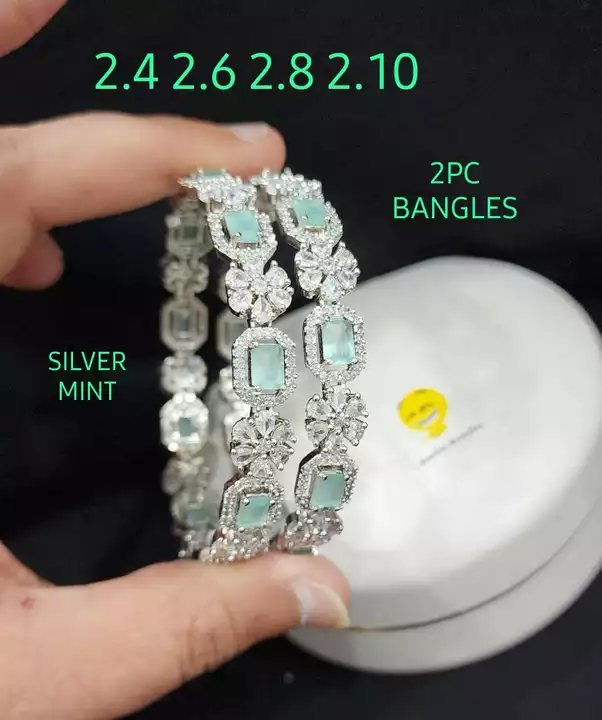 American Diamond Premium Quality Bangles  uploaded by Fansy Jewellery  on 10/1/2022
