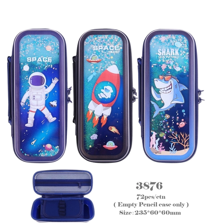 SHARK, SPACE PENCIL CASE POUCH uploaded by TAAJ  on 10/1/2022