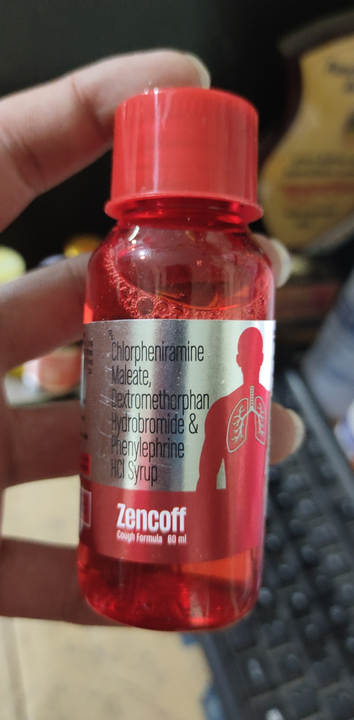 Zencoff Cough syrup 60ml  uploaded by Shree Kapaleshwar Pharmaceutical Distributors  on 10/1/2022
