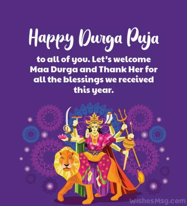 Post image Happy Durga Puja 🌺🌸💐