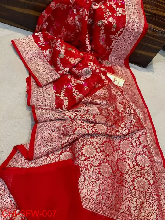 Product image with ID: women-s-banarasi-handloom-georget-soft-silk-saree-a7e0dd68